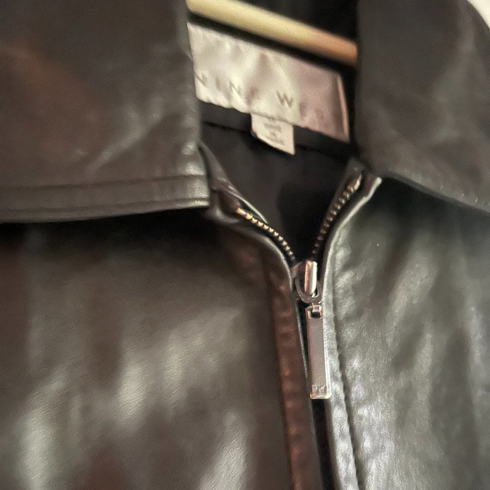 FREE SHIPPING; Leather Jacket; Women's; exc. cond